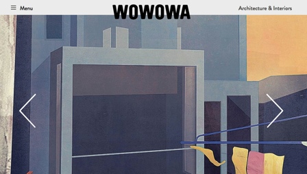 Screenshot of the WOWOWA website